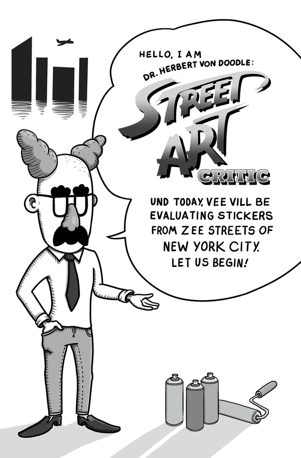 Dr. Herbert Von Doodle: Street Art Critic